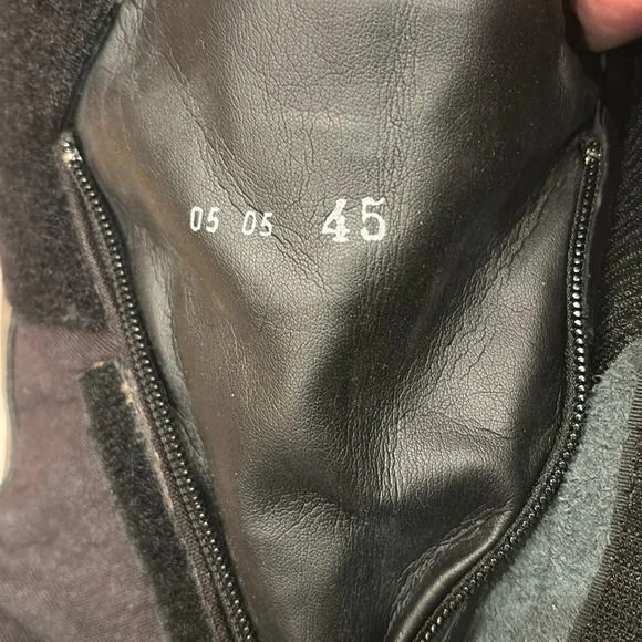 Oxtar Gore Tex Motorcycle Biker Boots Women' Leather Made in Italy EU 45 - Picture 5 of 16